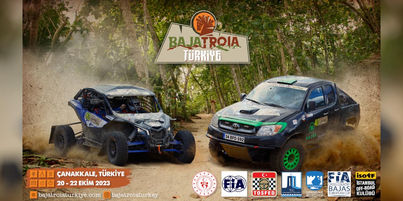 İSOFF'un Dev Başarısı: Baja Troia Türkiye, 2023 FIA Takvimine Alındı